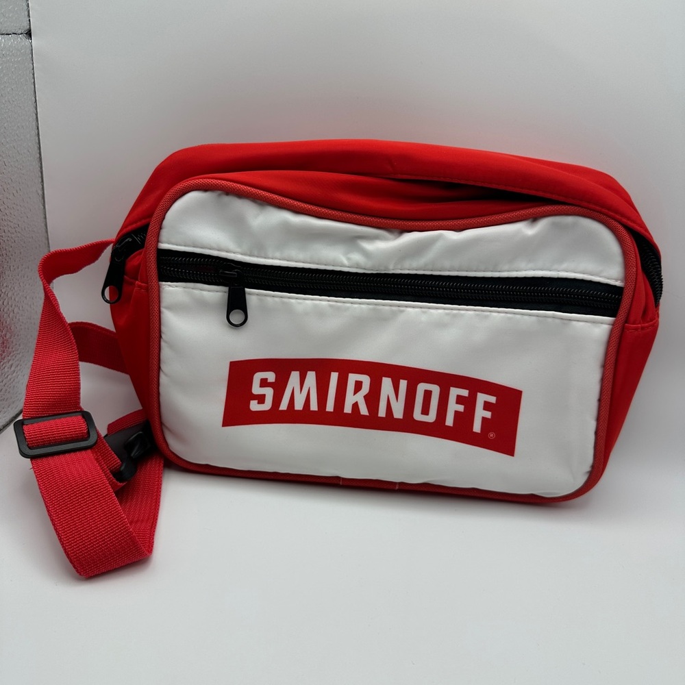 Red, White and Black Fanny Pack